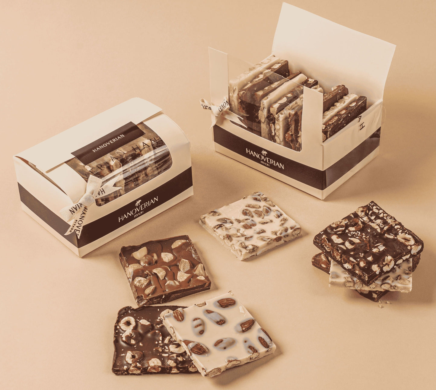 Mini Chocolate Nuts Bars